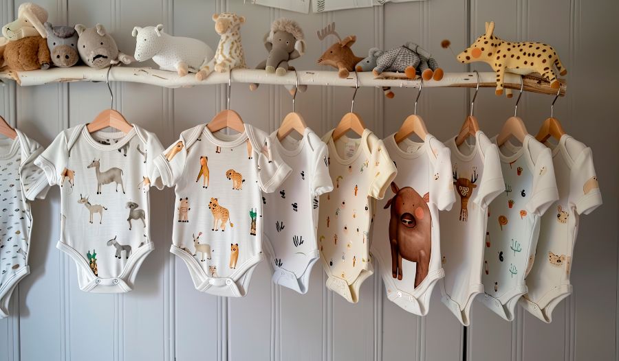 ropa para canastilla de bebe